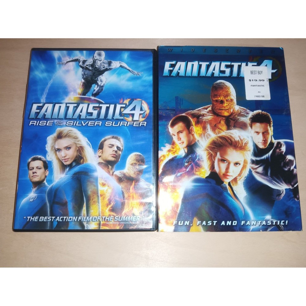 Fantastic 4 DVD Duo (1&2)